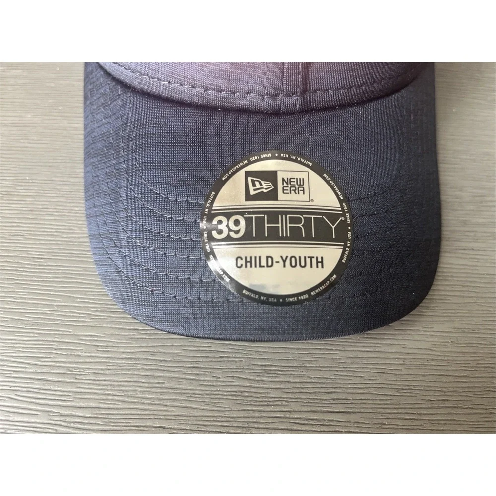 Mississippi Braves MILB NEW Era 39Thirty 2024 Flex-Fit Hat Navy Child Youth NWT